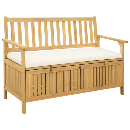 Garten-Aufbewahrungsbank 2 -Seater 120 x 63 x 84 cm Rechteckig