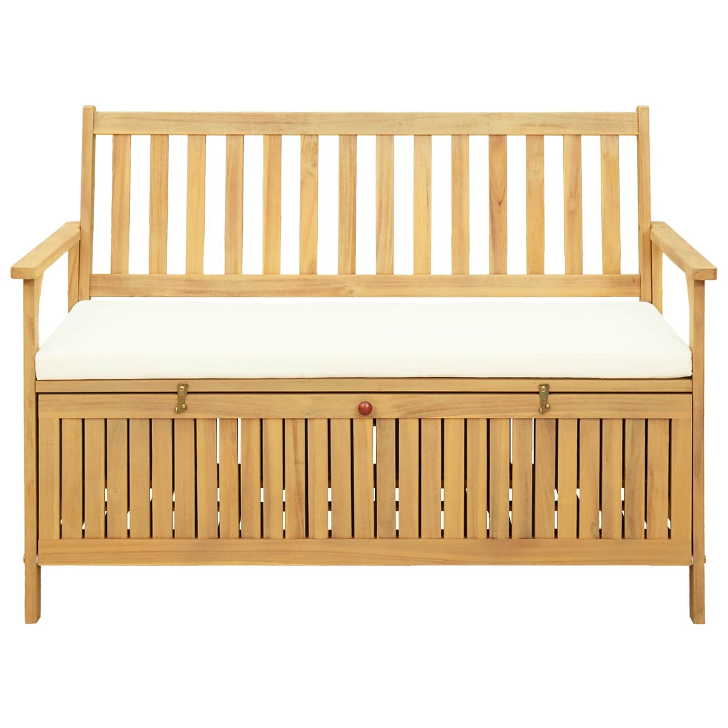 Garten-Aufbewahrungsbank 2 -Seater 120 x 63 x 84 cm Rechteckig