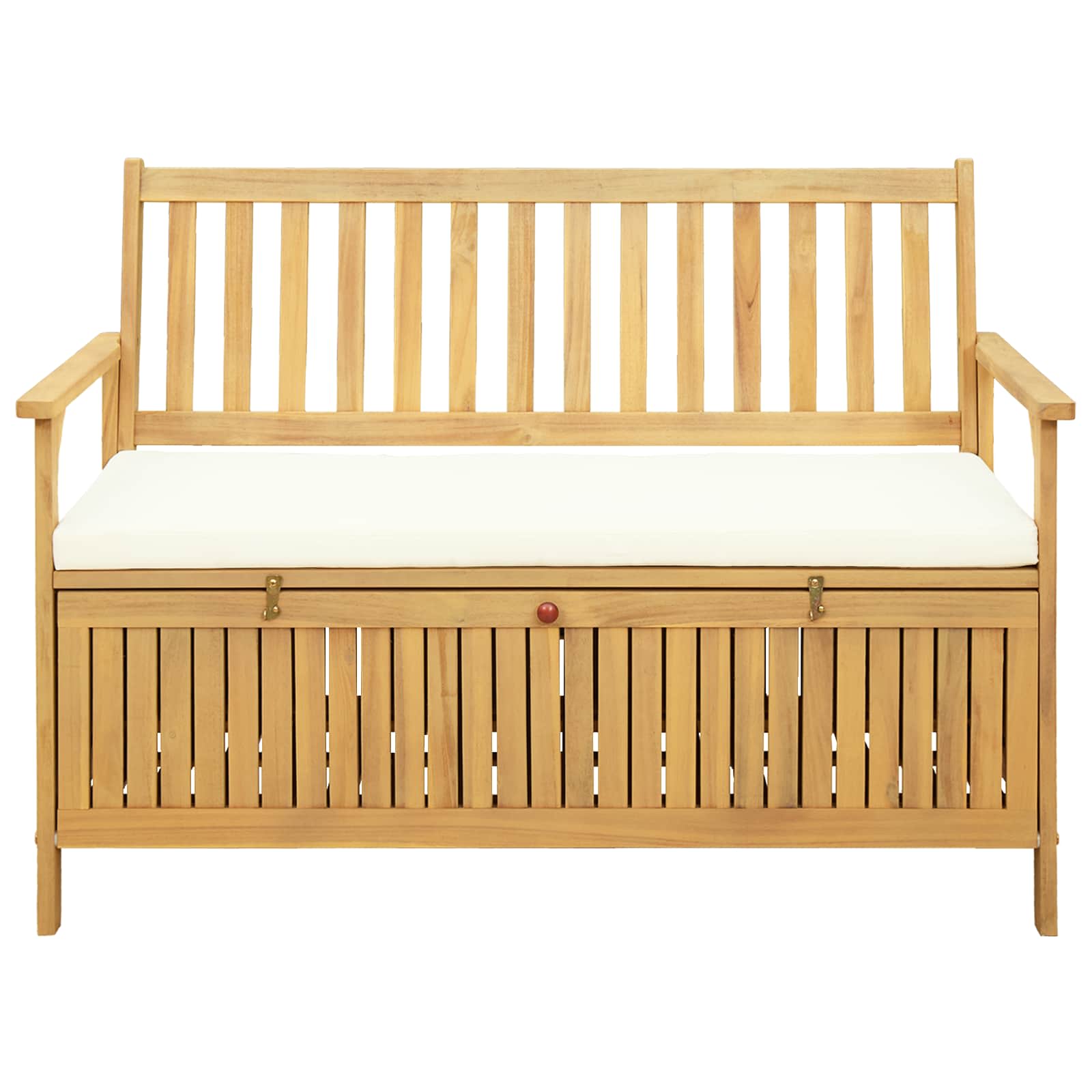 Garten-Aufbewahrungsbank 2 -Seater 120 x 63 x 84 cm Rechteckig