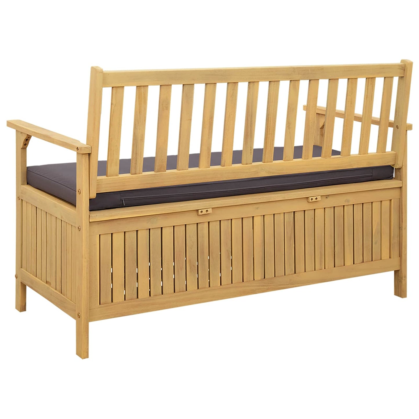 Garten-Aufbewahrungsbank 2 -Seater 120 x 63 x 84 cm Rechteckig