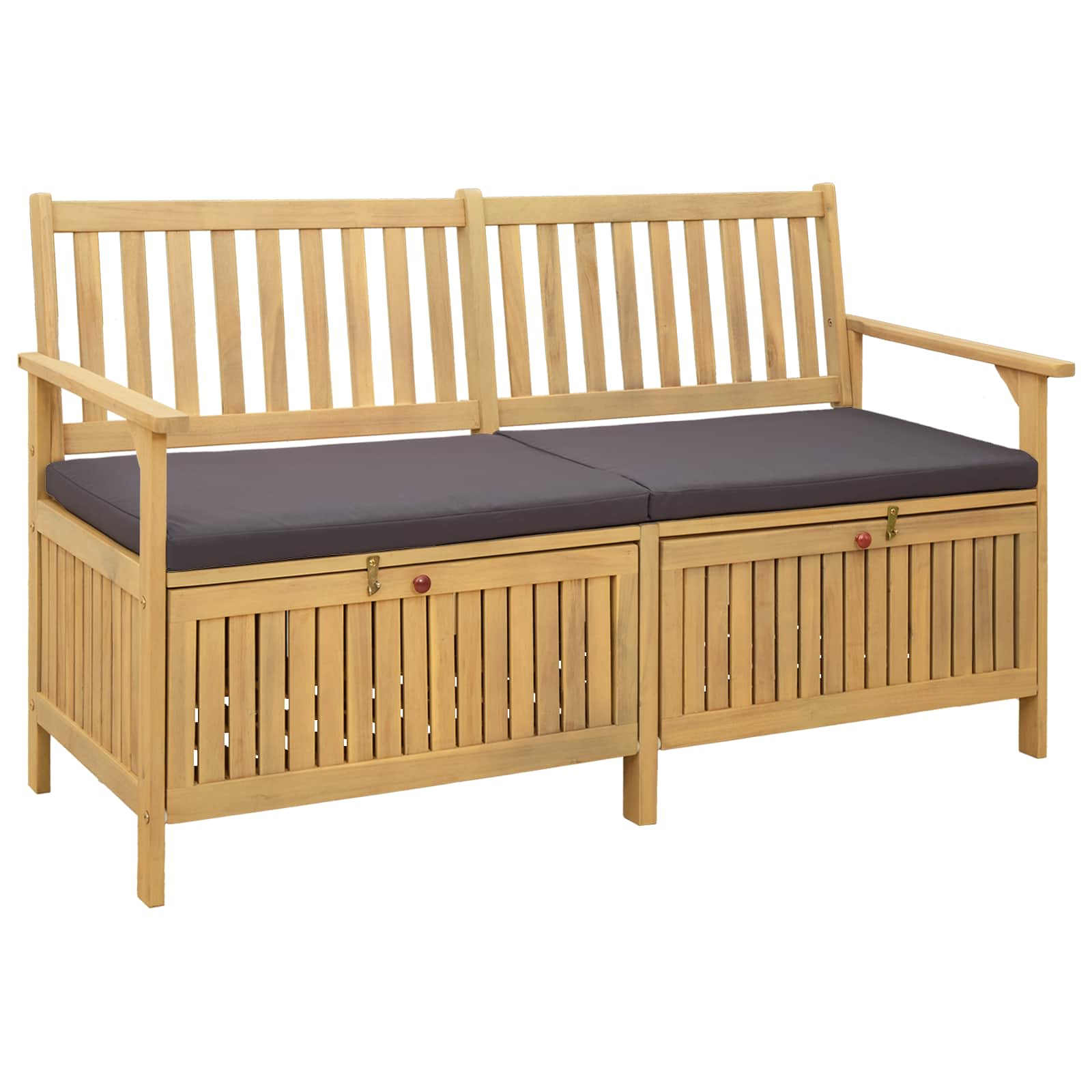 Garten-Aufbewahrungsbank 2 -Seater 148 x 63 x 84 cm