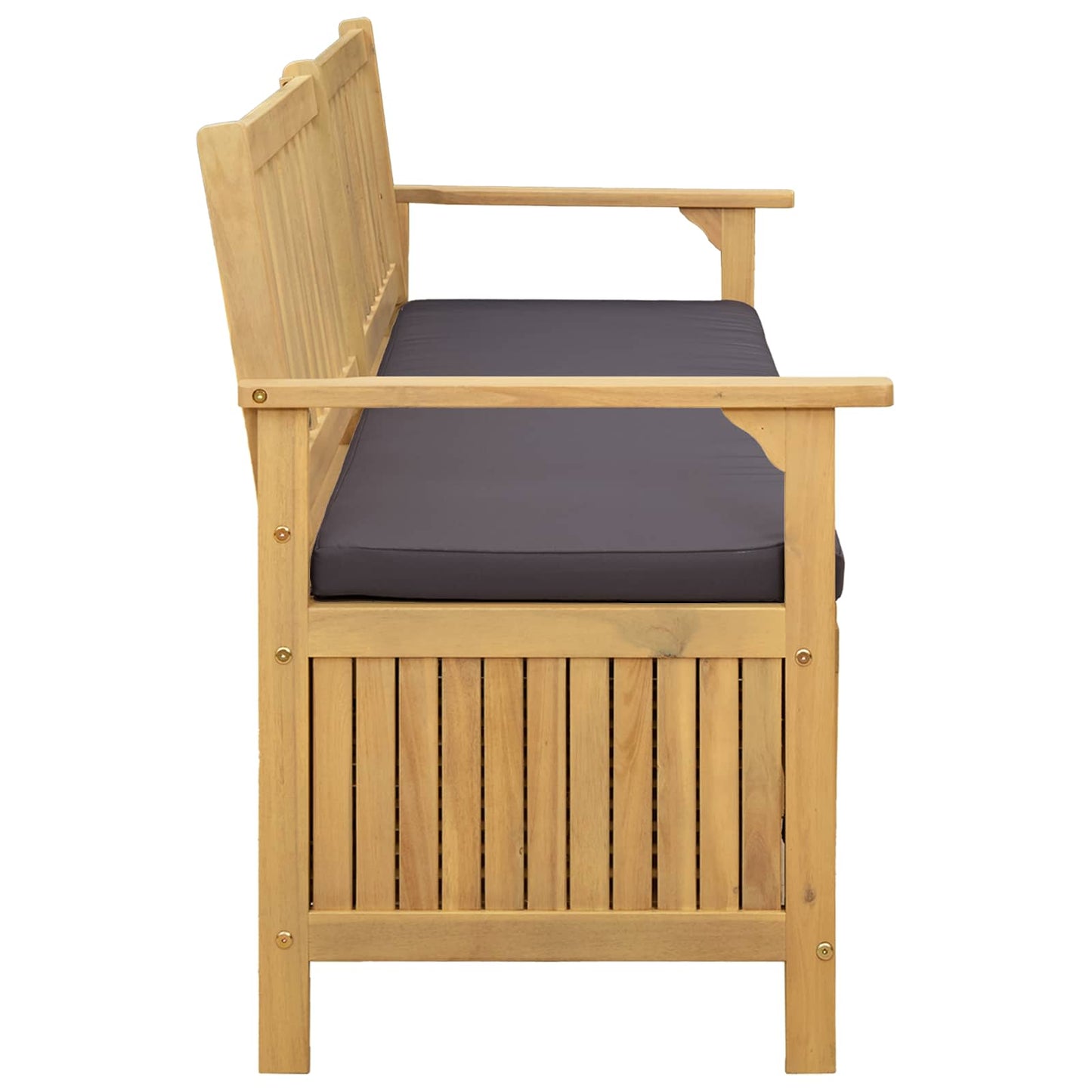 Garten-Aufbewahrungsbank 2 -Seater 148 x 63 x 84 cm