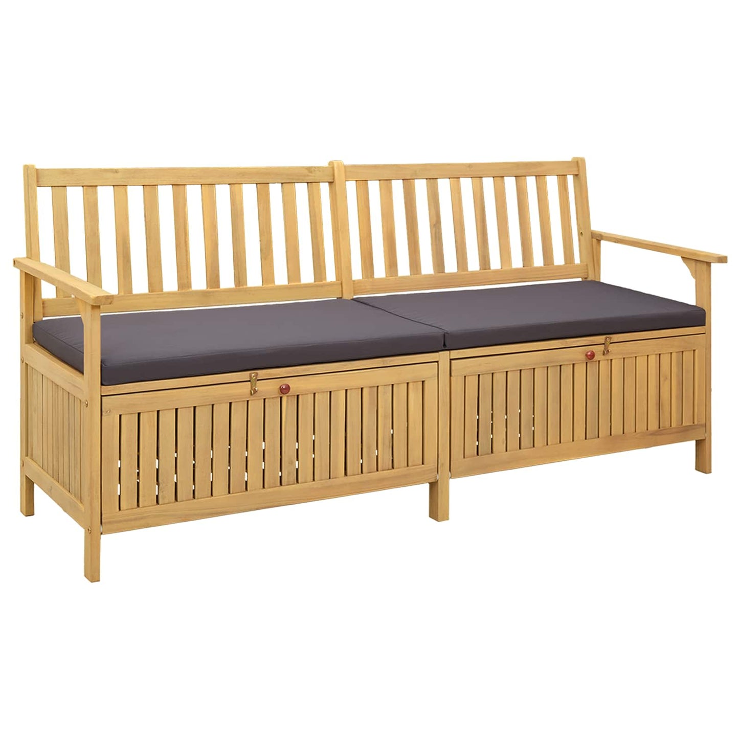 Garten-Aufbewahrungsbank 2 -Seater 170 x 63 x 84 cm Rechteckig