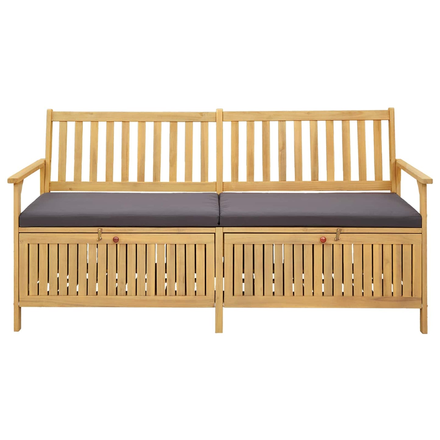 Garten-Aufbewahrungsbank 2 -Seater 170 x 63 x 84 cm Rechteckig