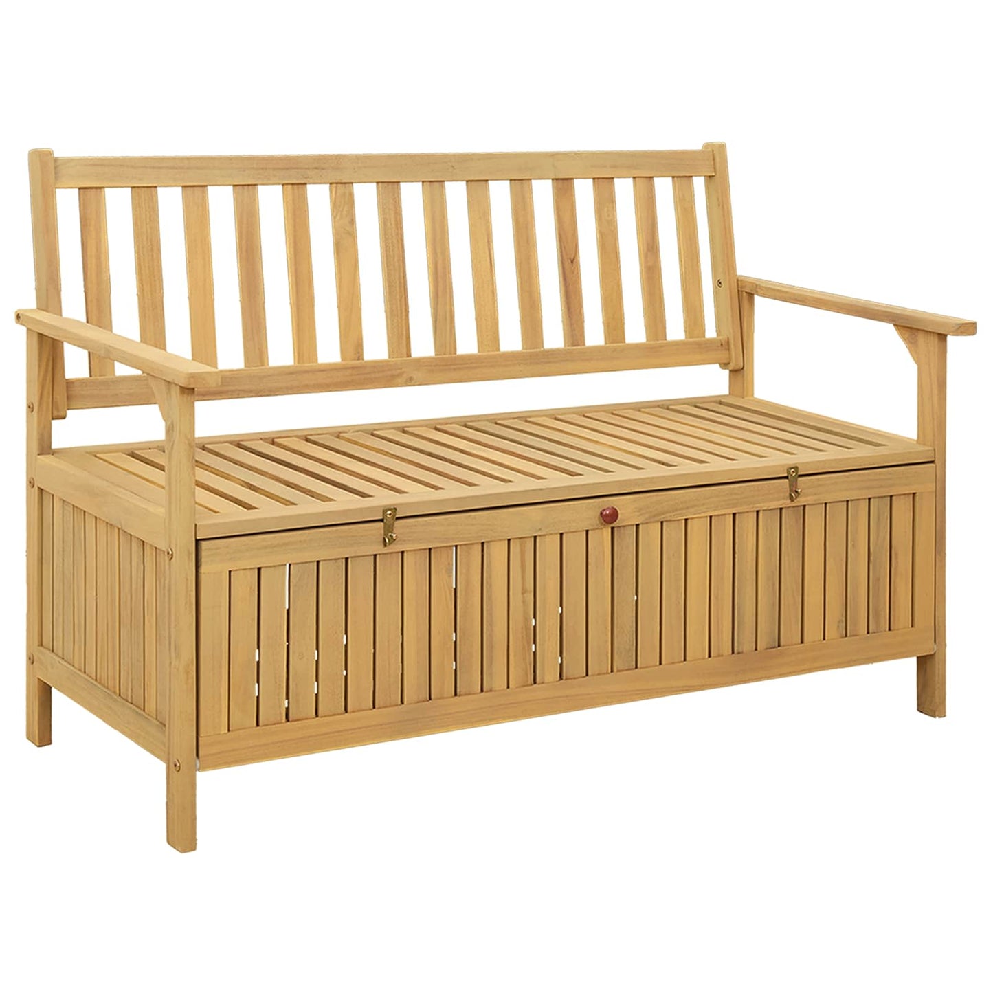 Garten-Aufbewahrungsbank 2 -Seater 120 x 63 x 84 cm Rechteckig
