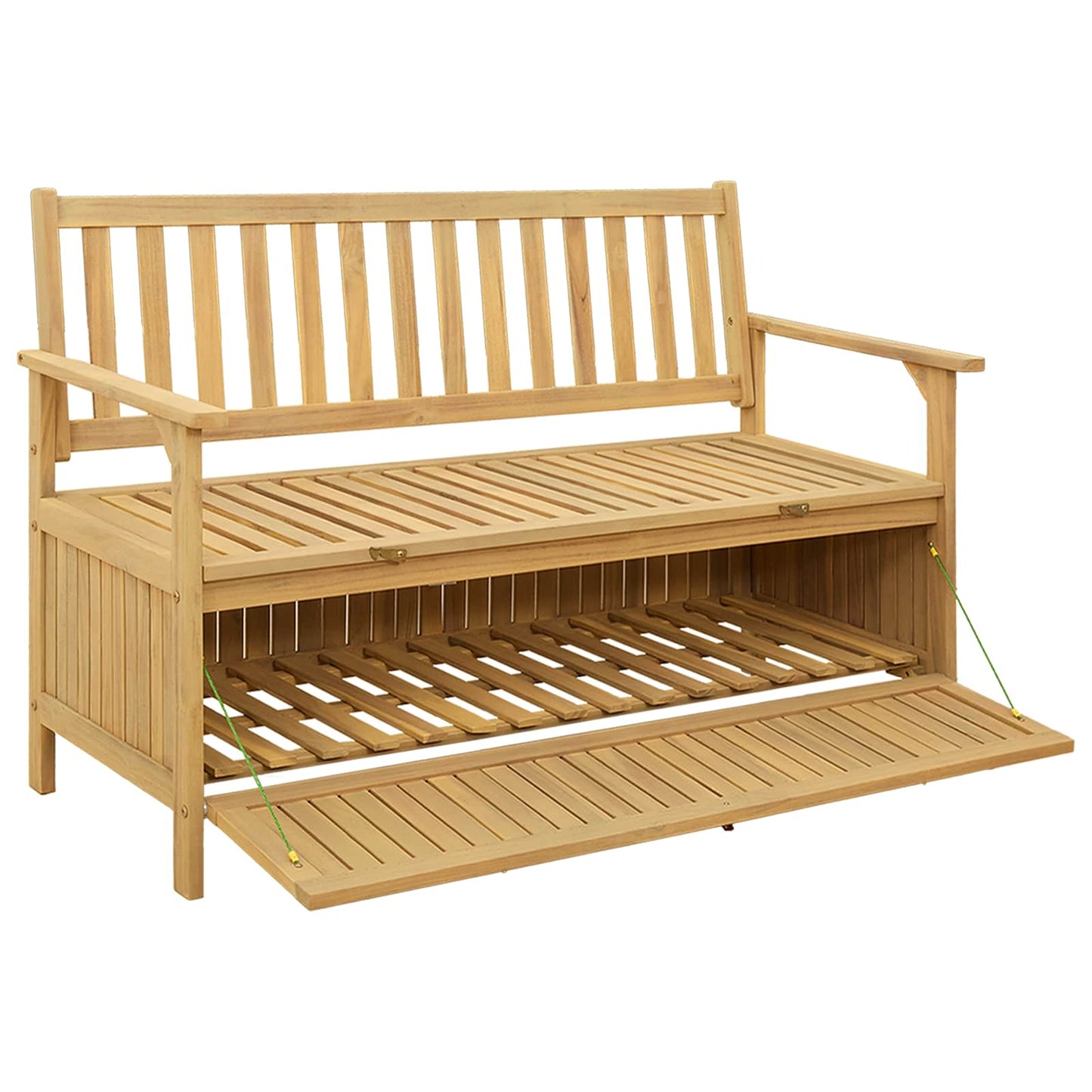 Garten-Aufbewahrungsbank 2 -Seater 120 x 63 x 84 cm Rechteckig