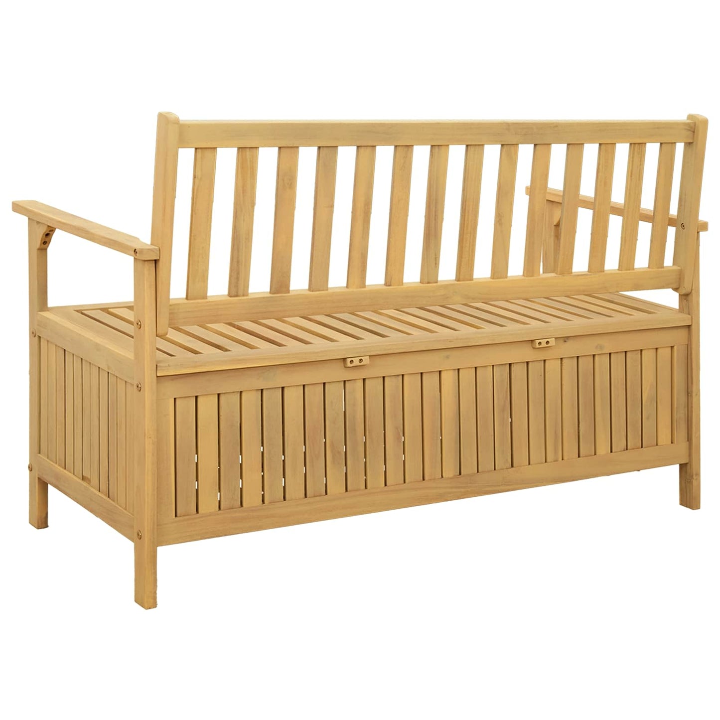 Garten-Aufbewahrungsbank 2 -Seater 120 x 63 x 84 cm Rechteckig