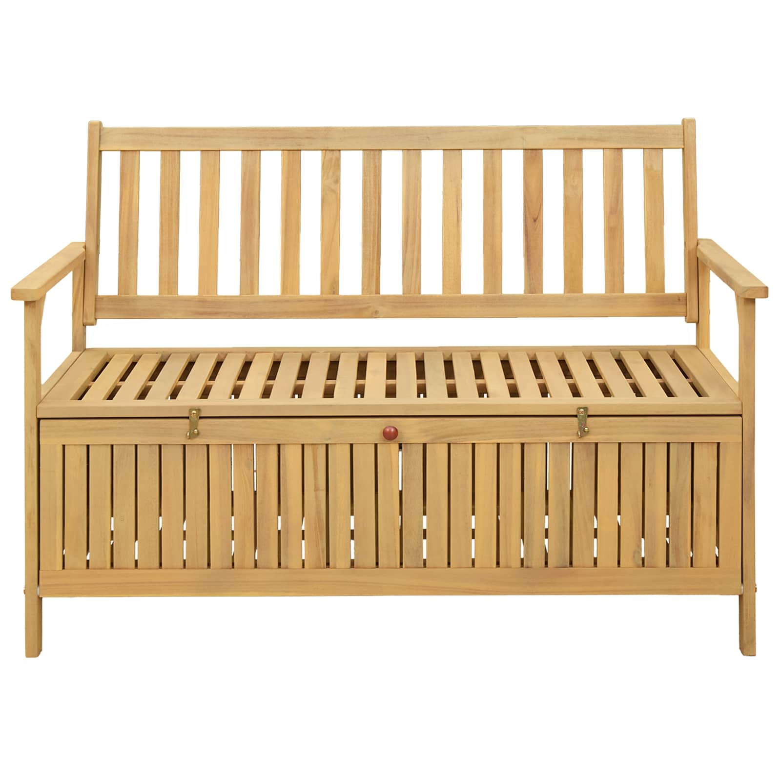 Garten-Aufbewahrungsbank 2 -Seater 120 x 63 x 84 cm Rechteckig
