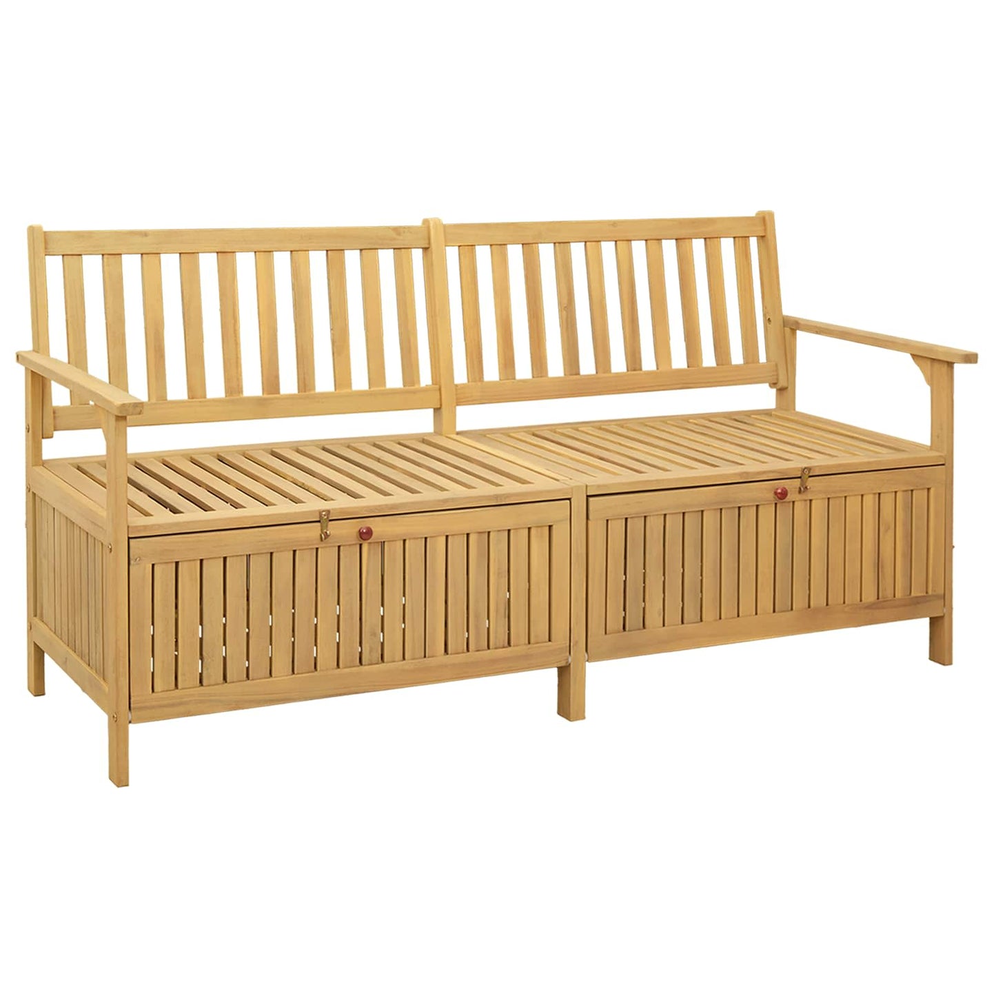 Garten-Aufbewahrungsbank 2 -Seater 170 x 63 x 84 cm Rechteckig