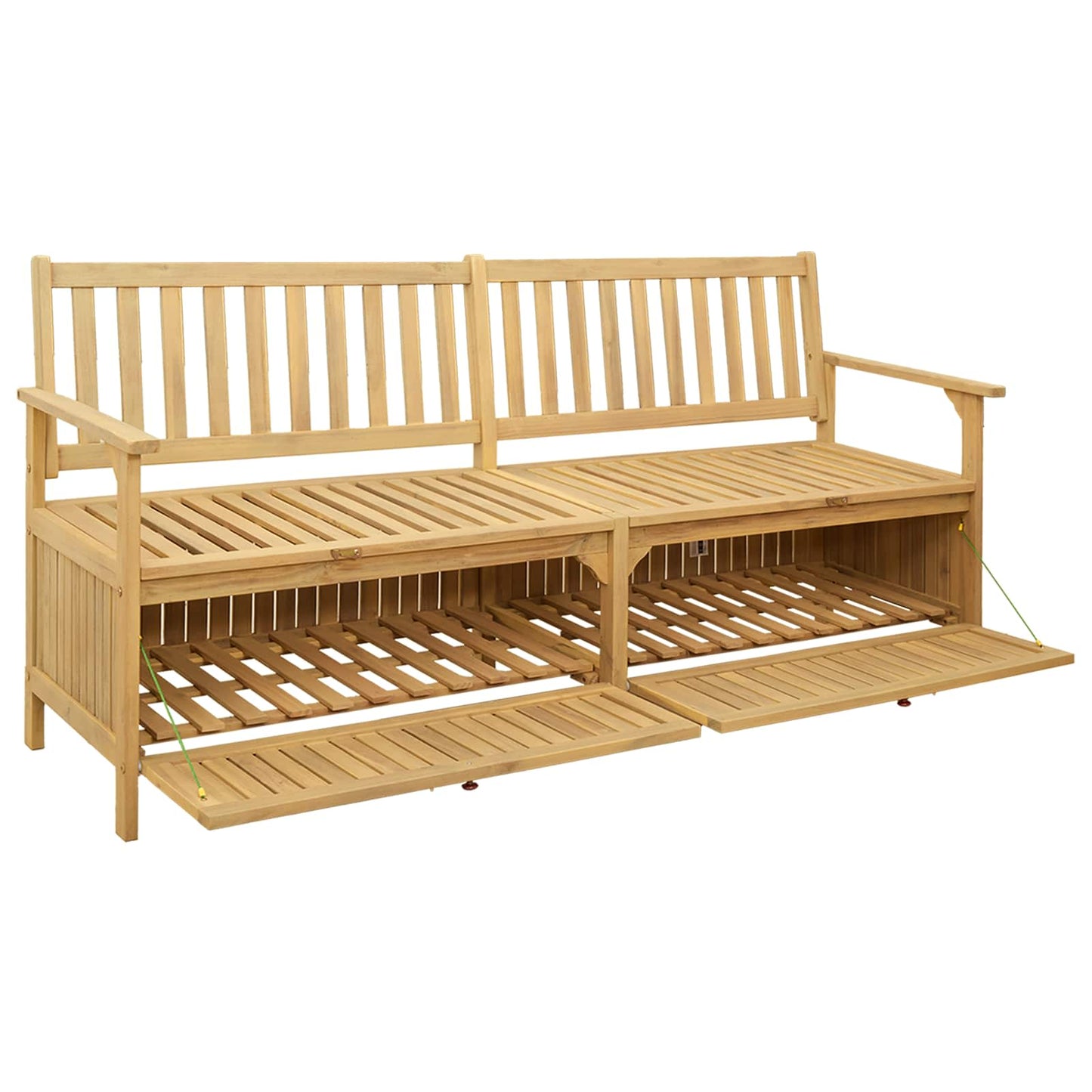 Garten-Aufbewahrungsbank 2 -Seater 170 x 63 x 84 cm Rechteckig