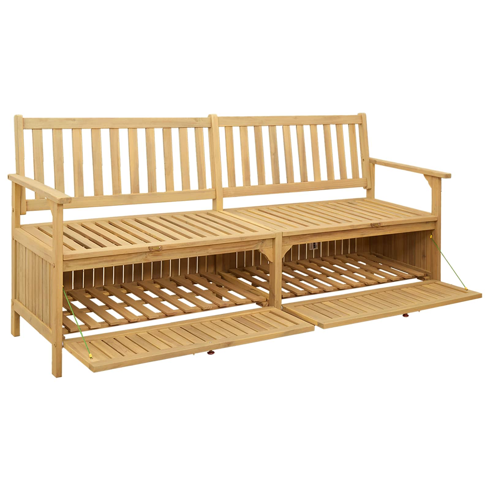 Garten-Aufbewahrungsbank 2 -Seater 170 x 63 x 84 cm Rechteckig
