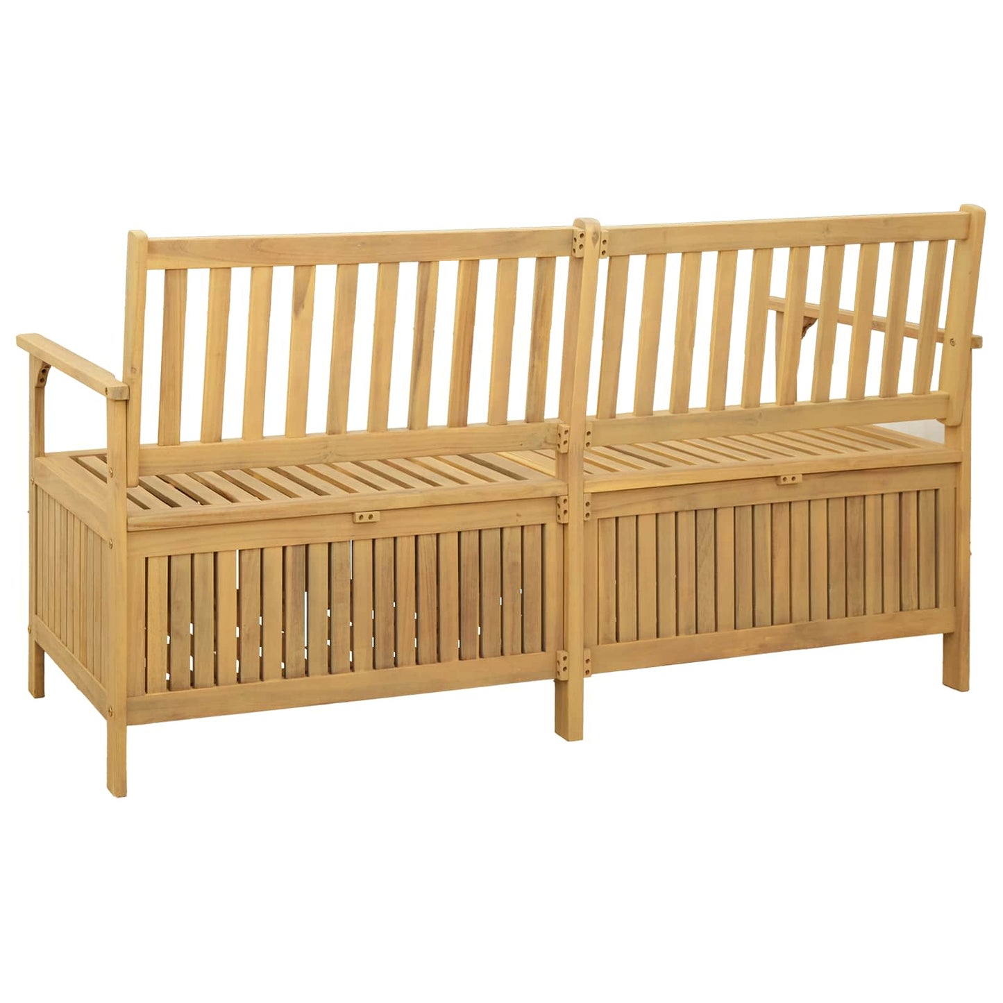 Garten-Aufbewahrungsbank 2 -Seater 170 x 63 x 84 cm Rechteckig