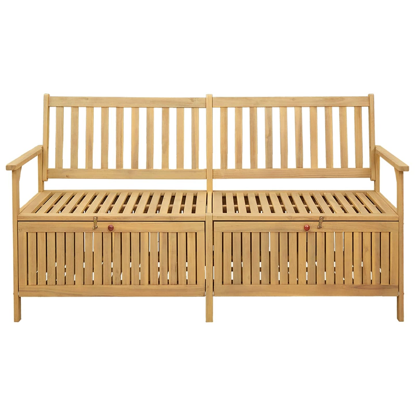 Garten-Aufbewahrungsbank 2 -Seater 170 x 63 x 84 cm Rechteckig