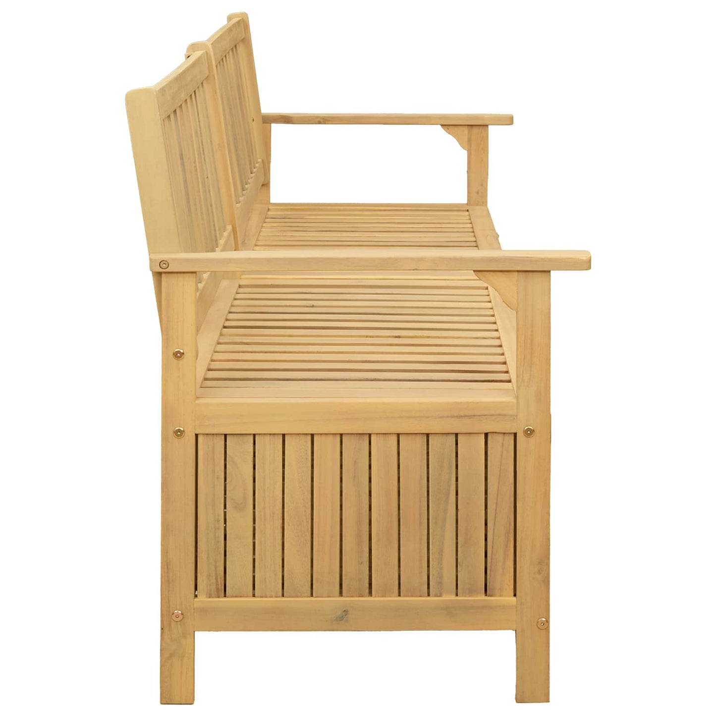 Garten-Aufbewahrungsbank 2 -Seater 170 x 63 x 84 cm Rechteckig
