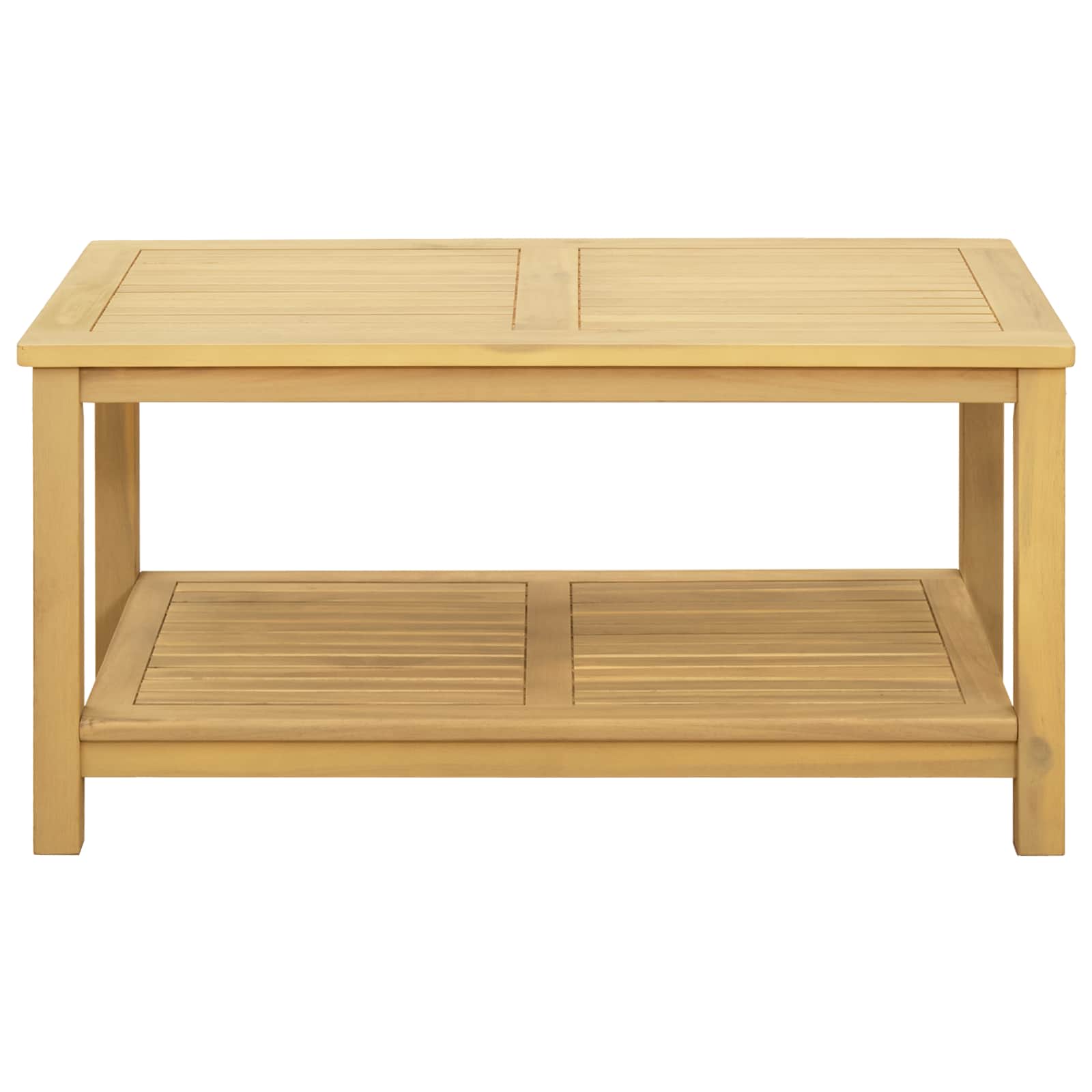 Beistelltisch Öl-Natur 90 x 50 x 45 cm Massivholz Akazie