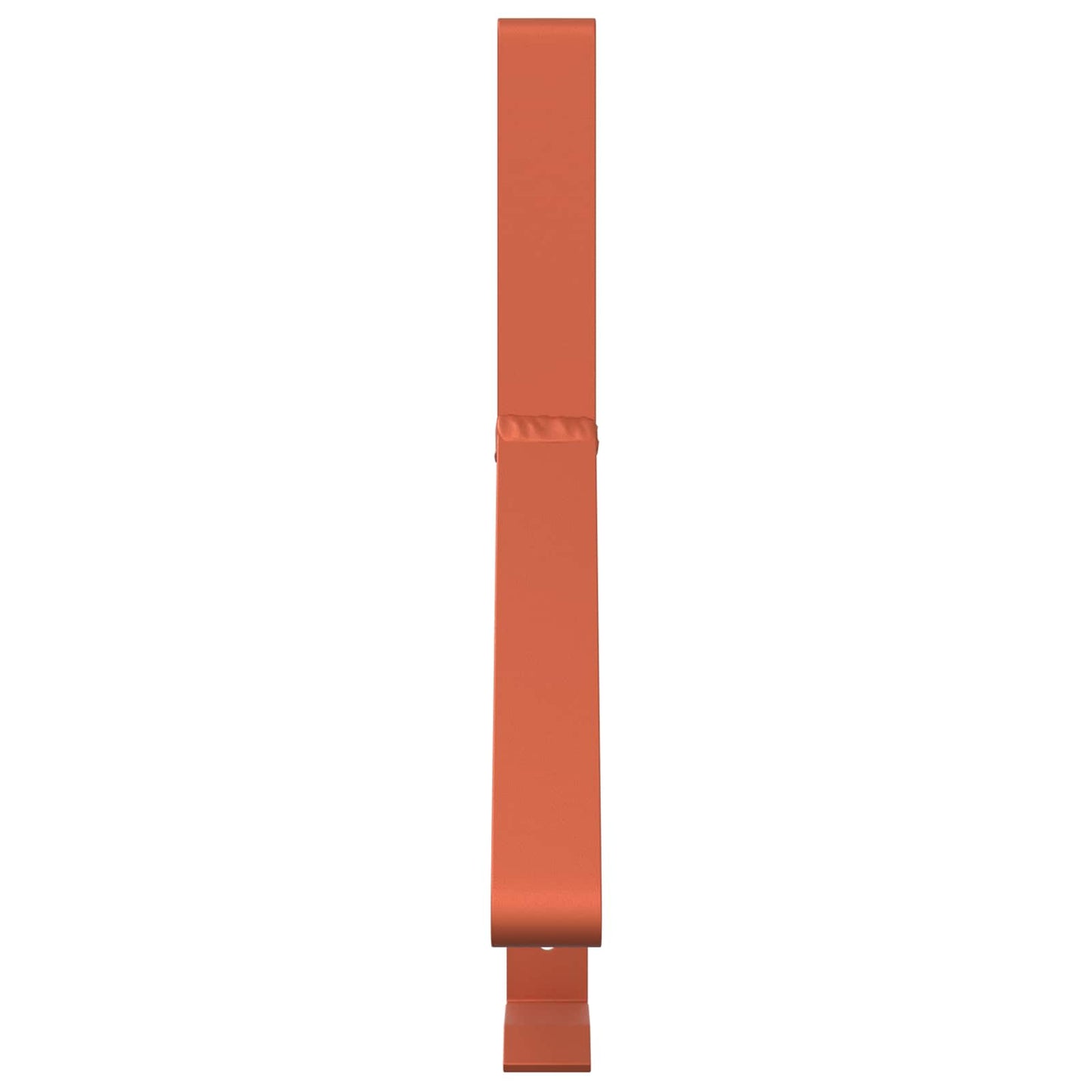 Schneewächter Unterstützung 2 Stk. Rot 29,5 x 3 x 34,5 cm Stahl