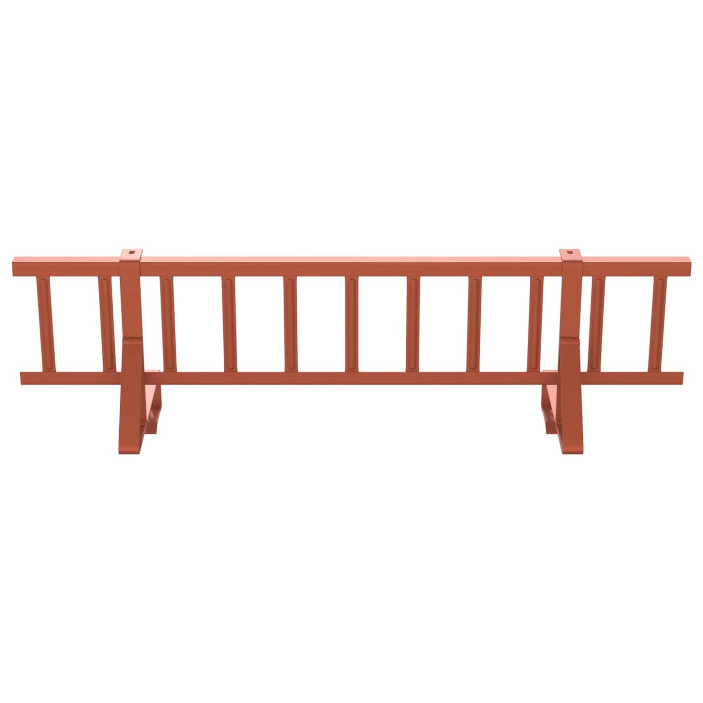Schneefanggitter Rot 300 x 29,5 x 34,5 cm Stahl