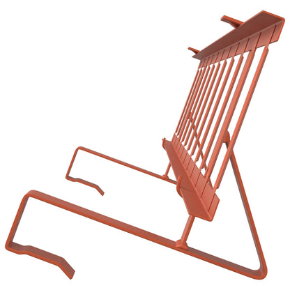Schneefanggitter Rot 300 x 29,5 x 34,5 cm Stahl