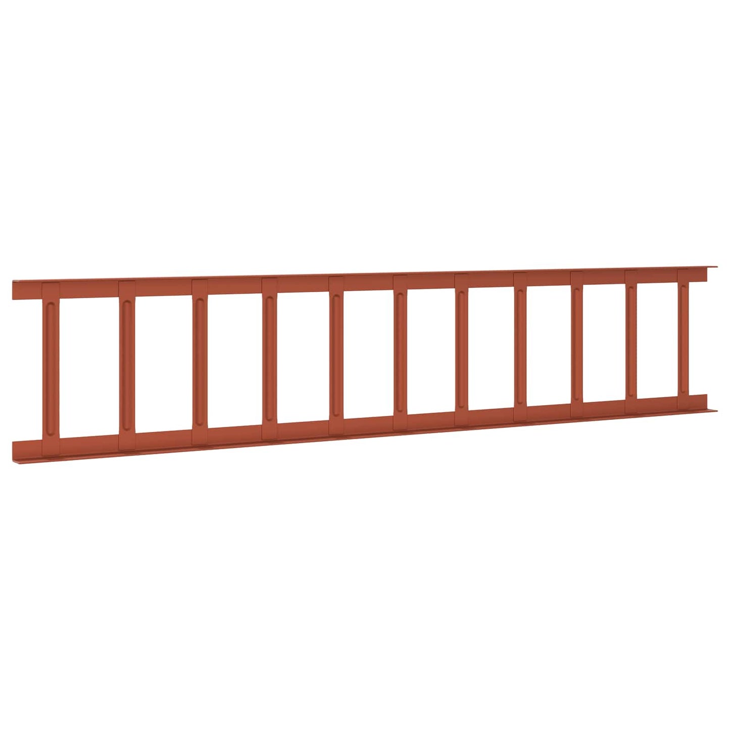 Schneefanggitter Rot 600 x 2,5 x 20 cm Stahl