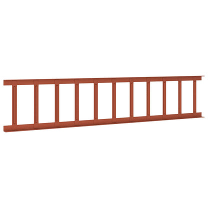Schneefanggitter Rot 600 x 2,5 x 20 cm Stahl