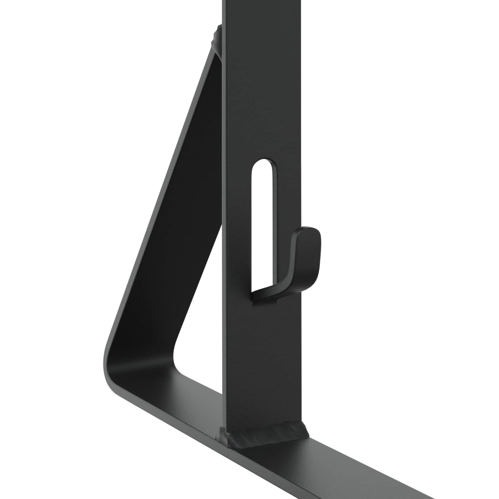 Schneewächter Unterstützung 6 Stk. Schwarz 29,5 x 3 x 34,5 cm