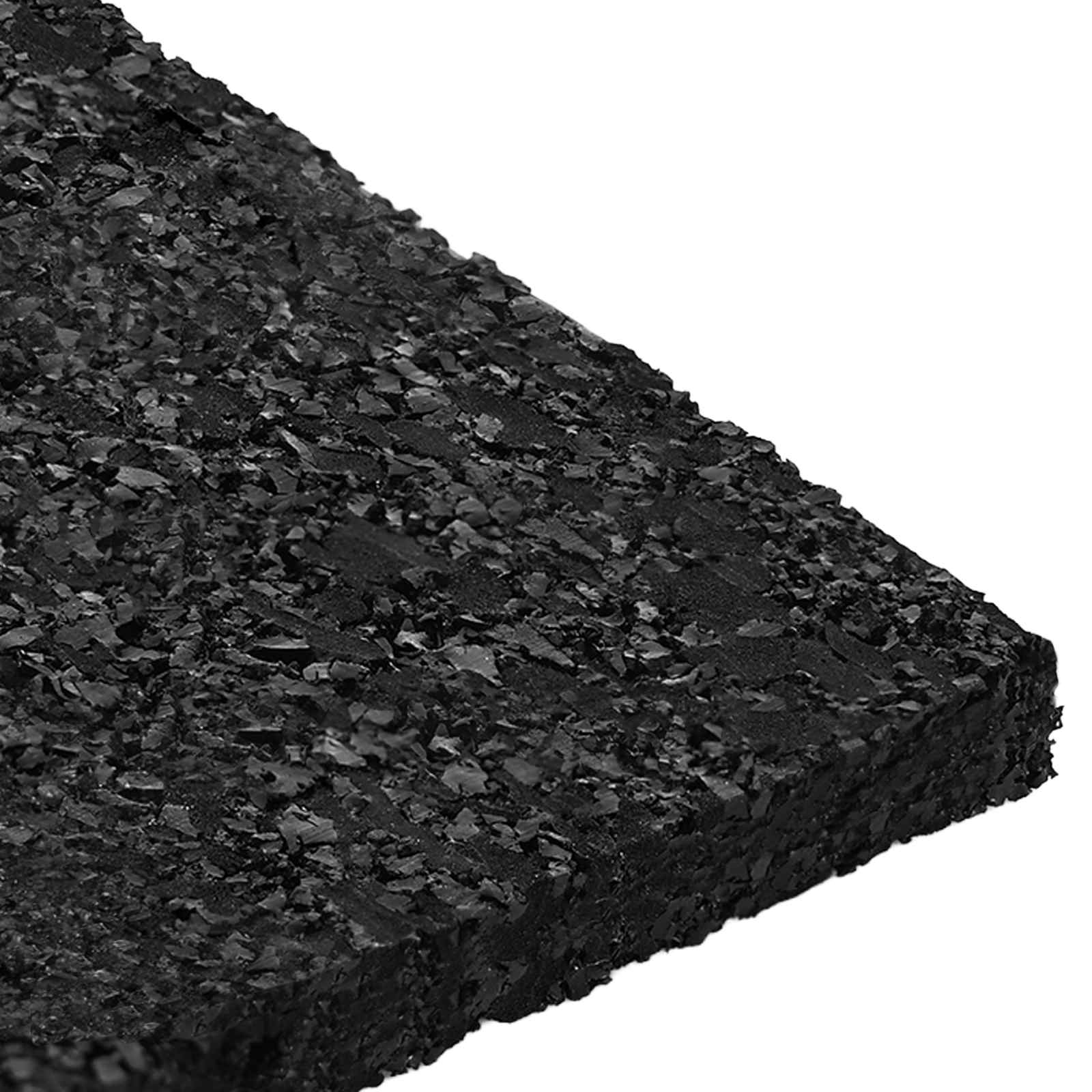 Gummigranulat-Patiopad Schwarz 6 x 9 x 0,6 cm Gummi