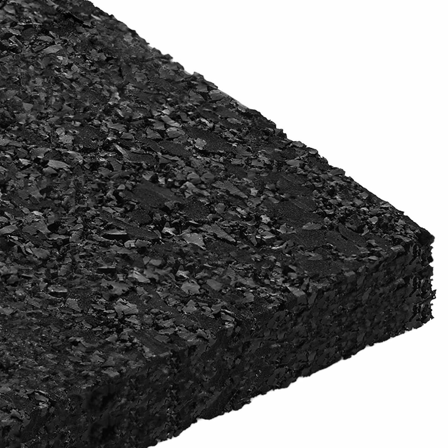 Gummigranulat-Patiopad Schwarz 6 x 9 x 1 cm Gummi