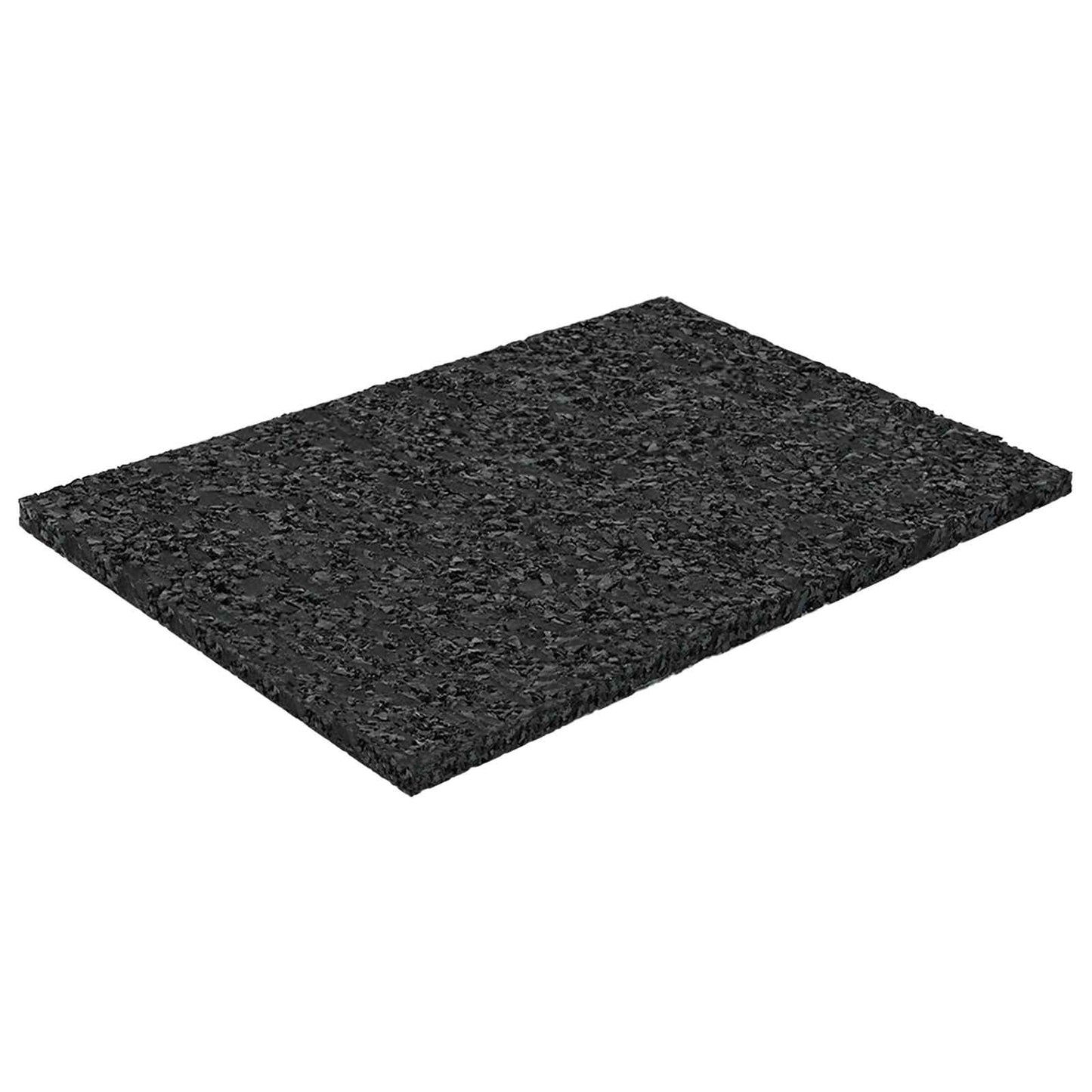 Gummigranulat-Patiopad Schwarz 6 x 9 x 0,3 cm Gummi