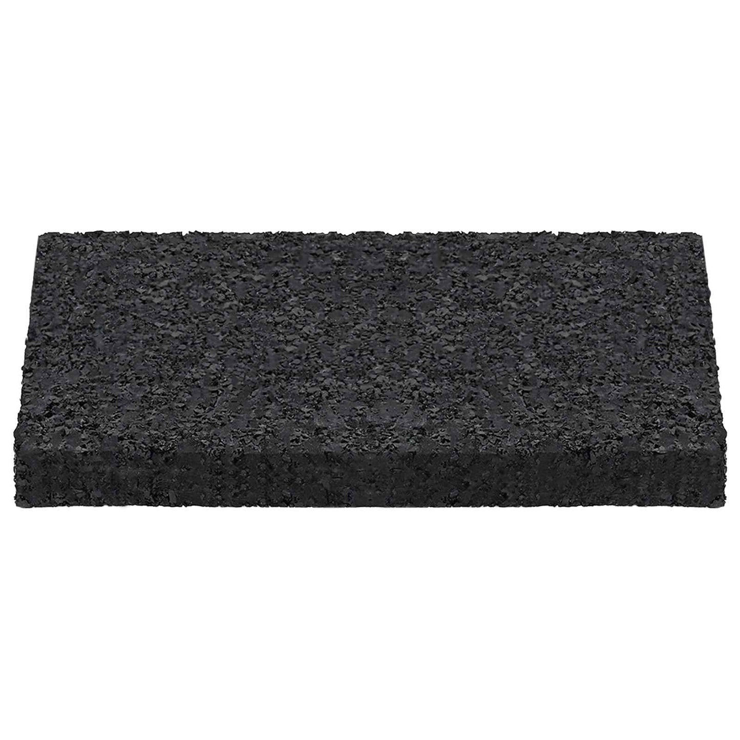Gummigranulat-Patiopad Schwarz 6 x 9 x 0,8 cm Gummi