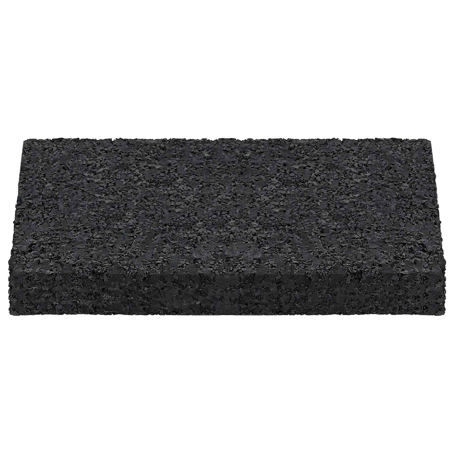 Gummigranulat-Patiopad Schwarz 6 x 9 x 1 cm Gummi