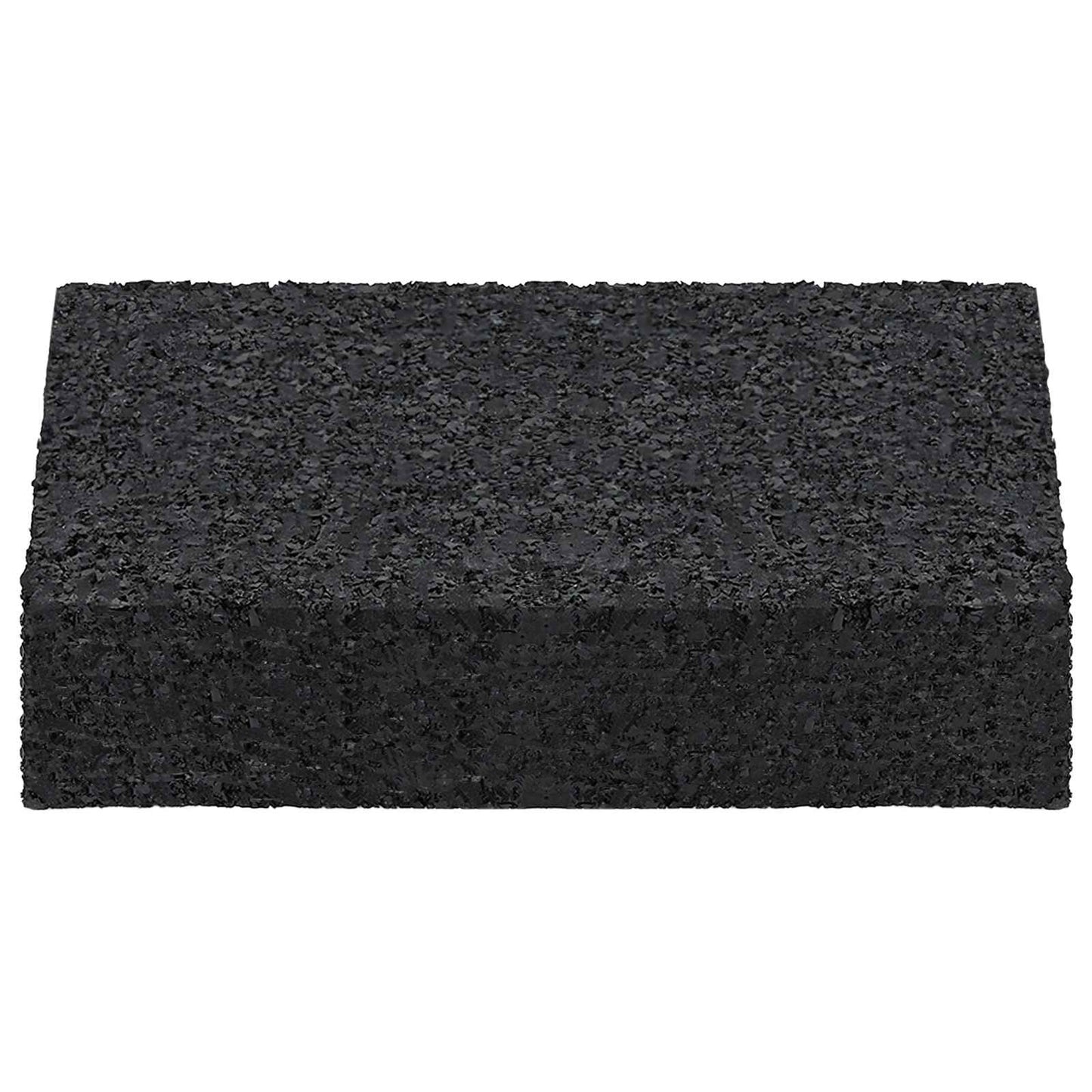 Gummigranulat-Patiopad Schwarz 6 x 9 x 2 cm Gummi