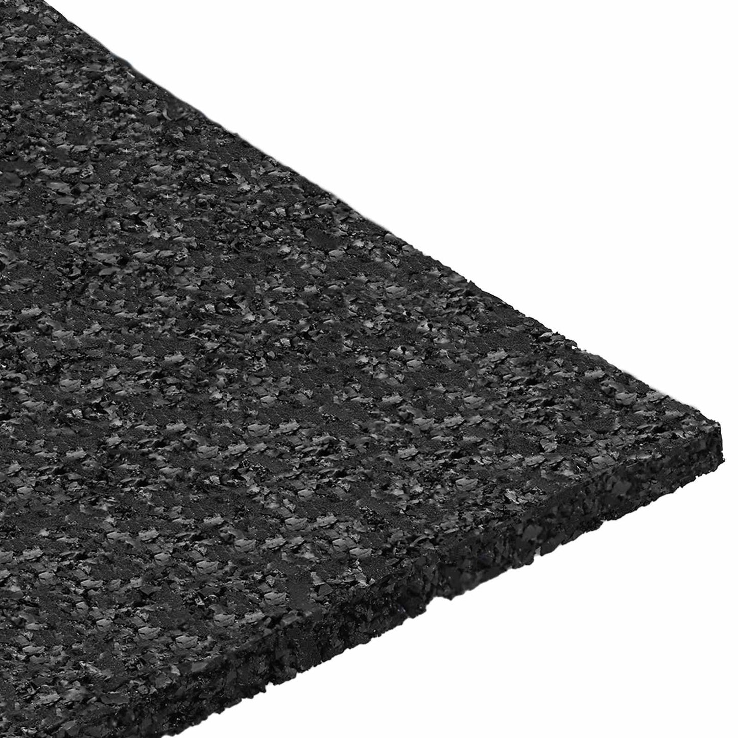 Gummigranulat-Patiopad Schwarz 9 x 9 x 0,3 cm Gummi