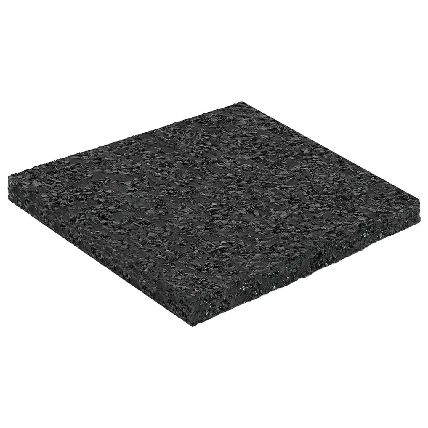 Gummigranulat-Patiopad Schwarz 9 x 9 x 0,6 cm Gummi