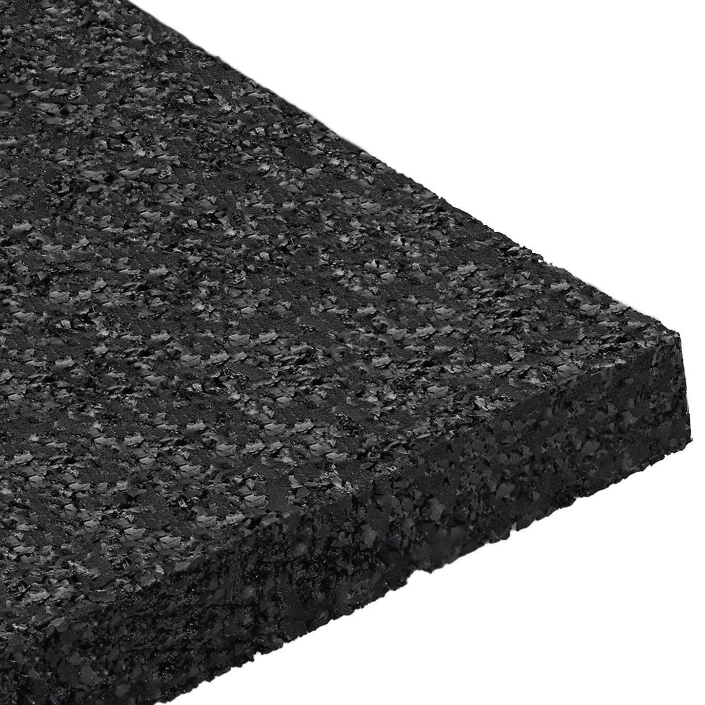 Gummigranulat-Patiopad Schwarz 9 x 9 x 1 cm Gummi