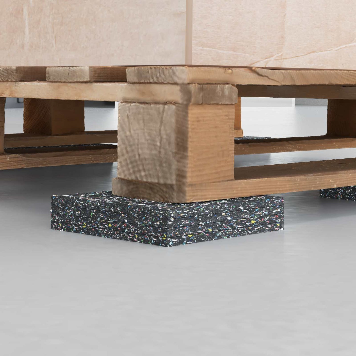 Gummi-Granulat-Rolle Schwarz 500 x 12 x 0,3 cm Gummi
