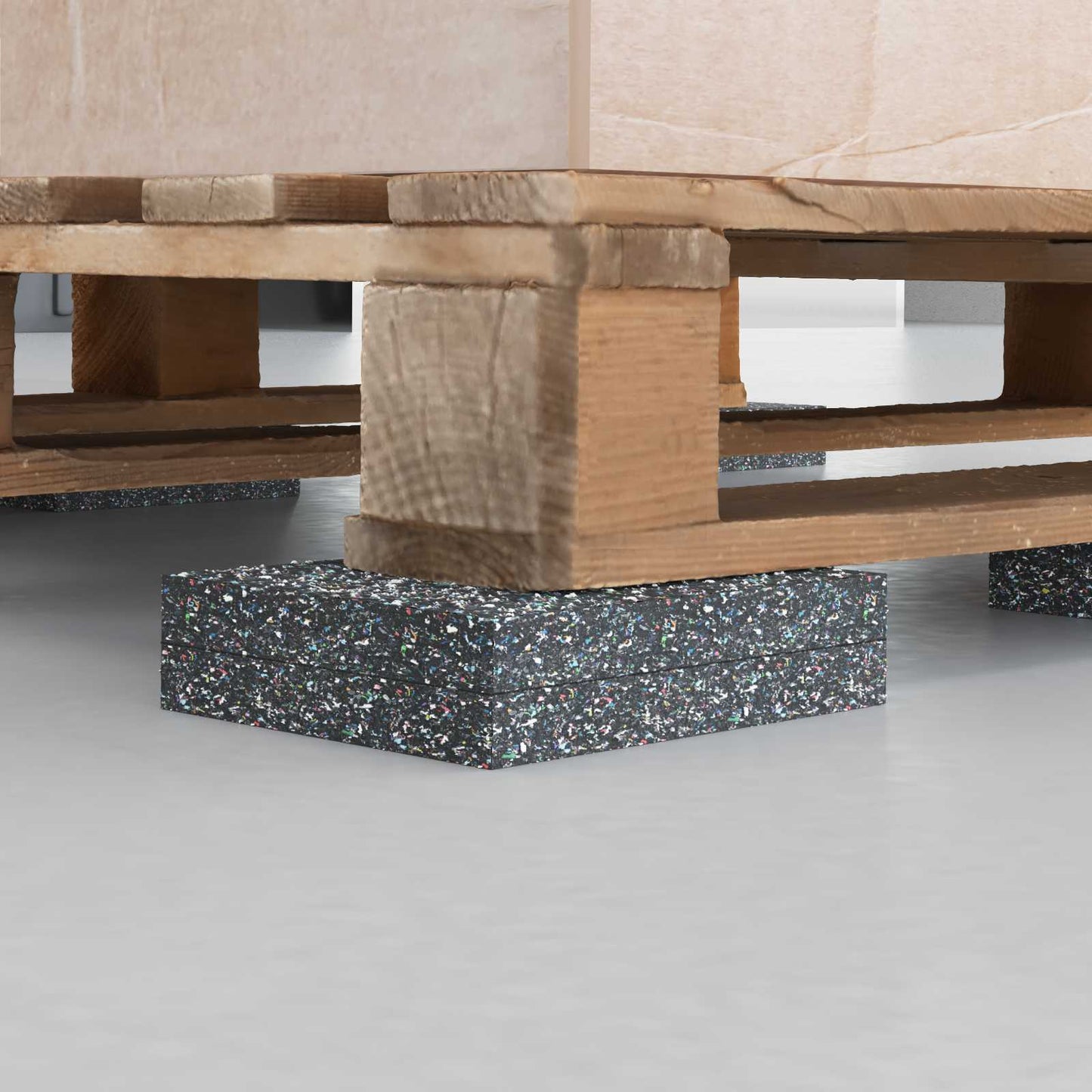 Gummi-Granulat-Rolle Schwarz 200 x 12 x 0,8 cm Gummi