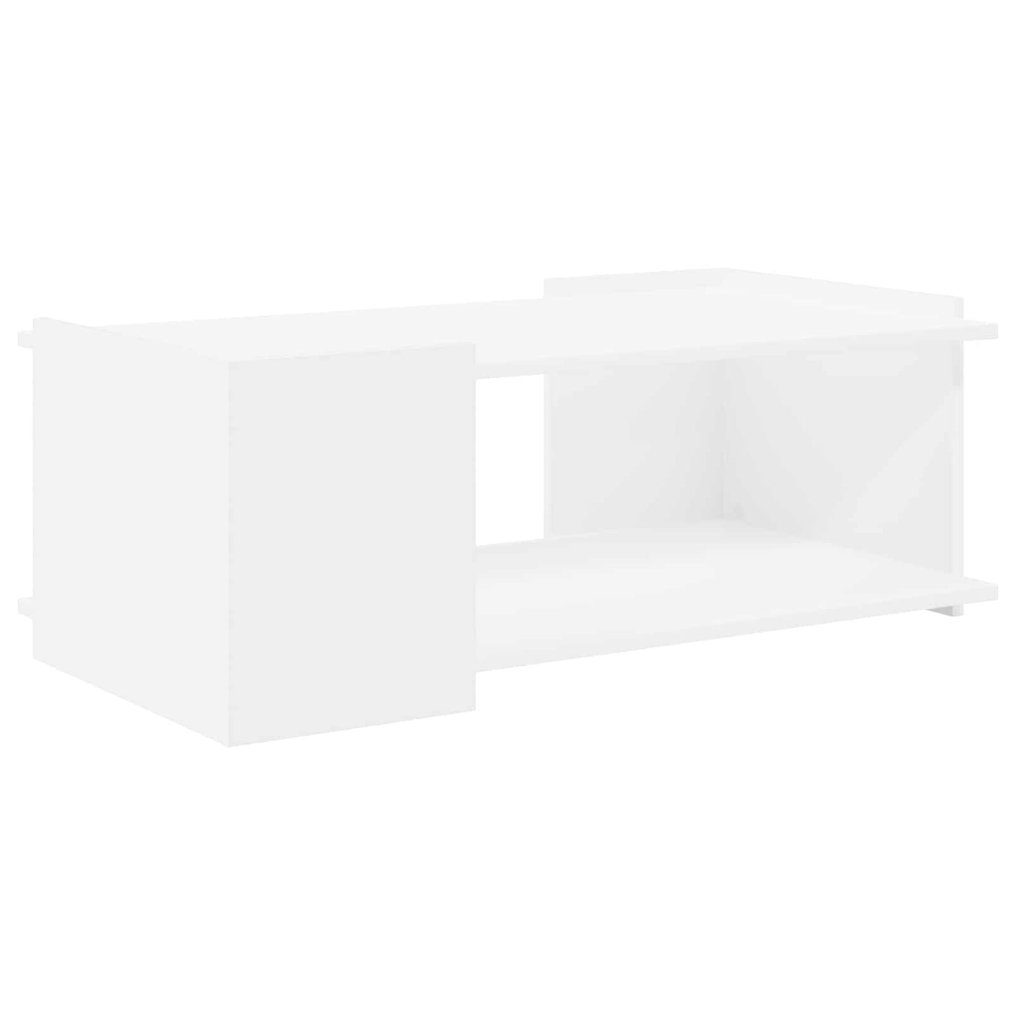 Couchtisch Weiß 90 x 50 x 33 cm Holzwerkstoff