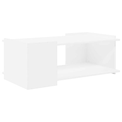 Couchtisch Weiß 90 x 50 x 33 cm Holzwerkstoff