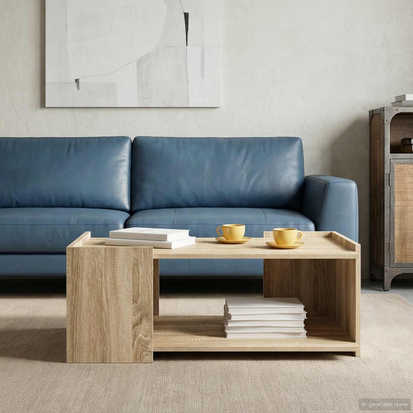 Couchtisch Sonoma-Eiche 90 x 50 x 33 cm Holzwerkstoff