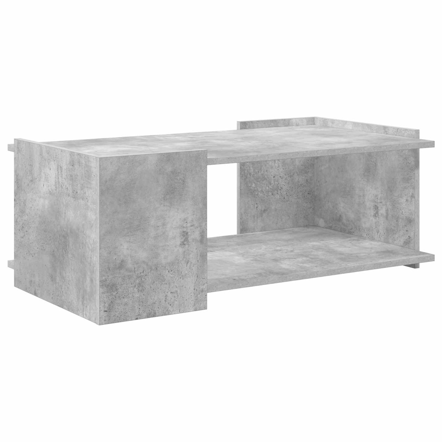 Couchtisch Betongrau 90 x 50 x 33 cm Holzwerkstoff