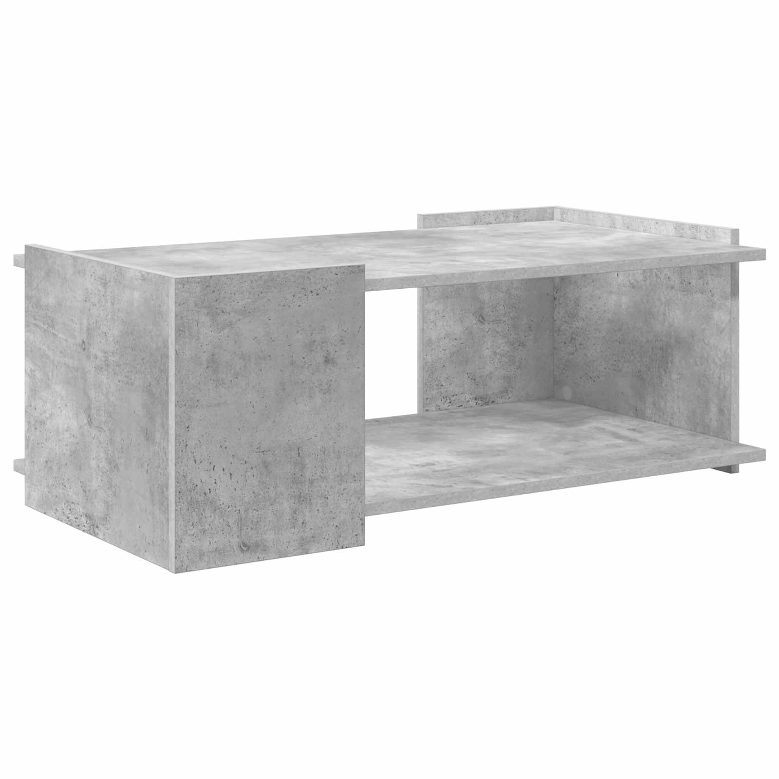 Couchtisch Betongrau 90 x 50 x 33 cm Holzwerkstoff