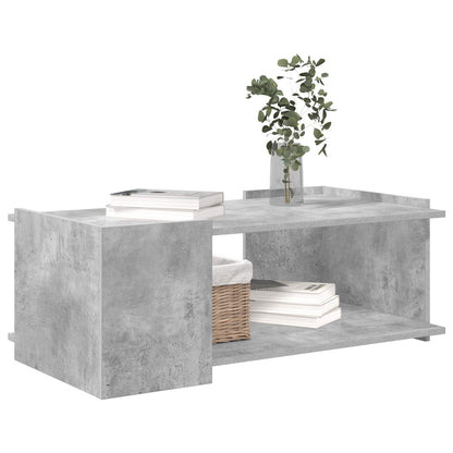 Couchtisch Betongrau 90 x 50 x 33 cm Holzwerkstoff