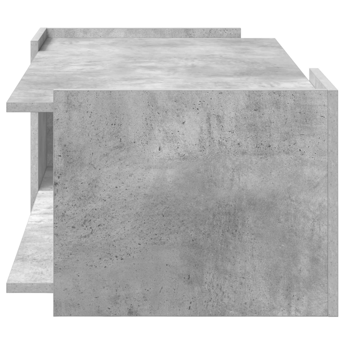 Couchtisch Betongrau 90 x 50 x 33 cm Holzwerkstoff