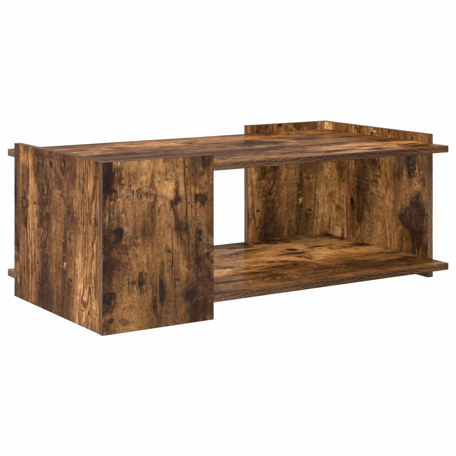 Couchtisch Räuchereiche 90 x 50 x 33 cm Holzwerkstoff