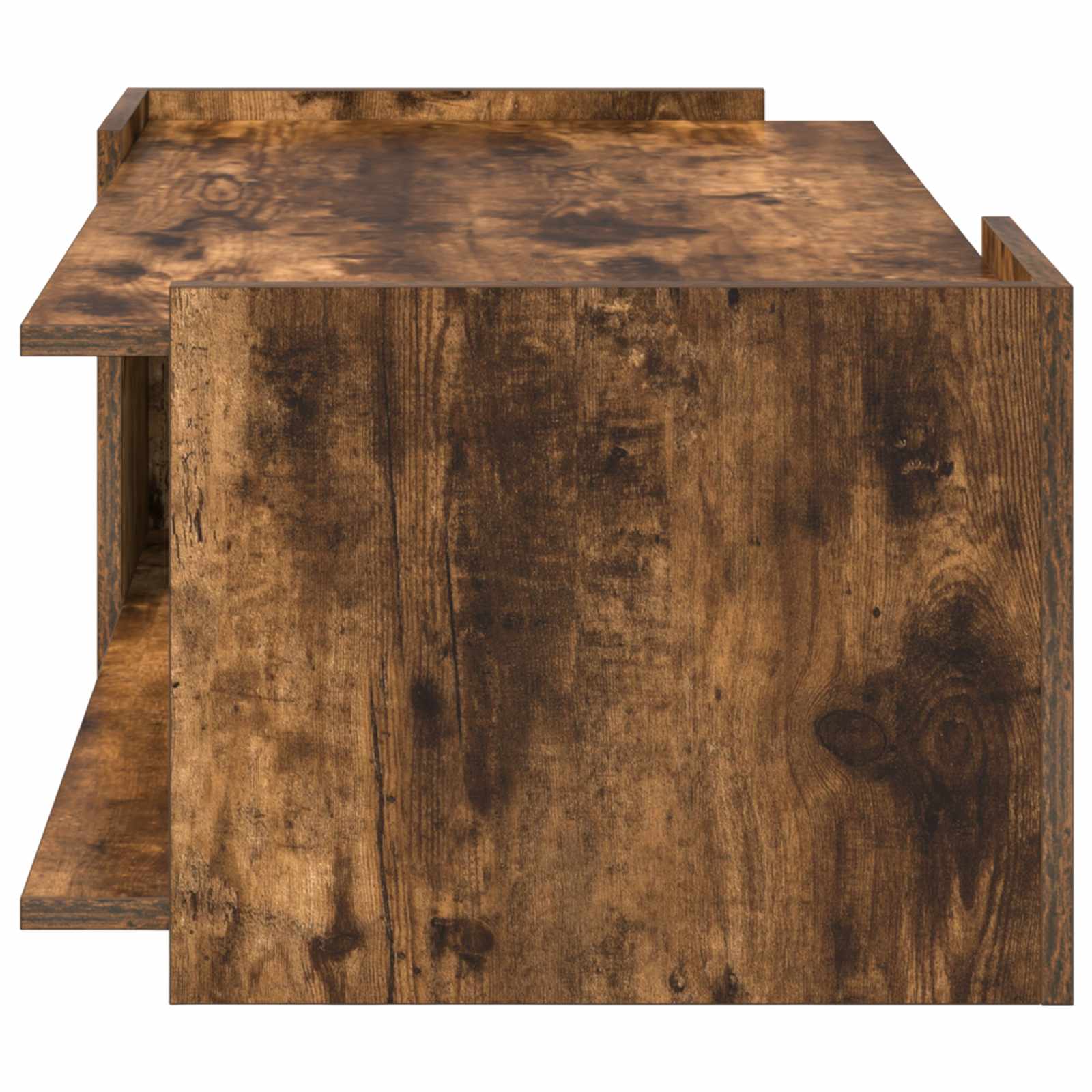 Couchtisch Räuchereiche 90 x 50 x 33 cm Holzwerkstoff