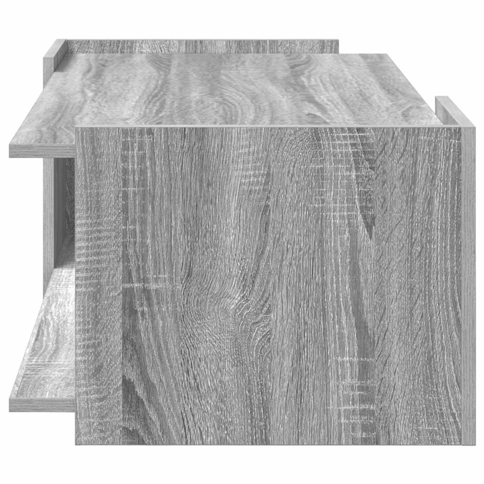 Couchtisch Sonoma-Grau 90 x 50 x 33 cm Holzwerkstoff