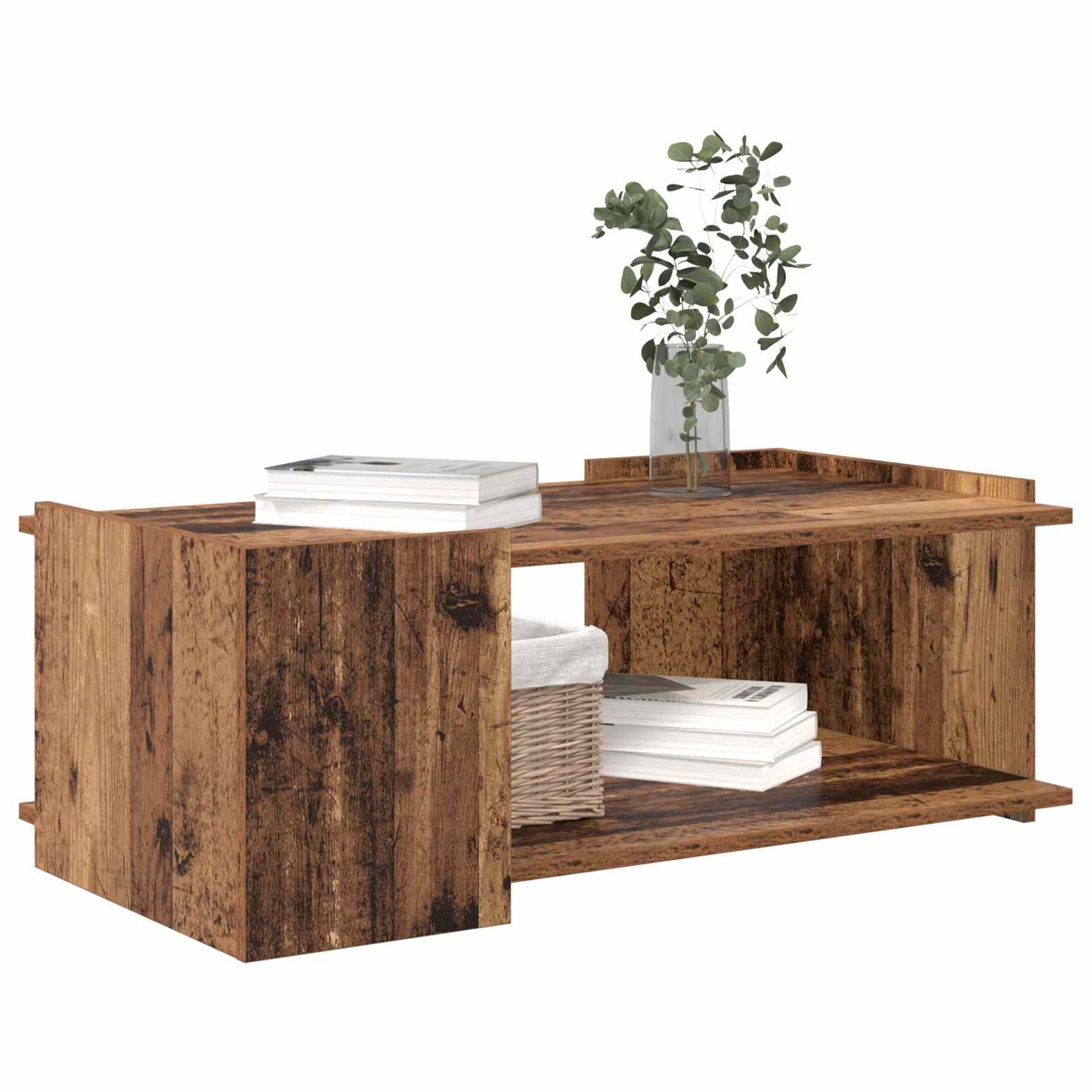 Couchtisch Altholz 90 x 50 x 33 cm Holzwerkstoff