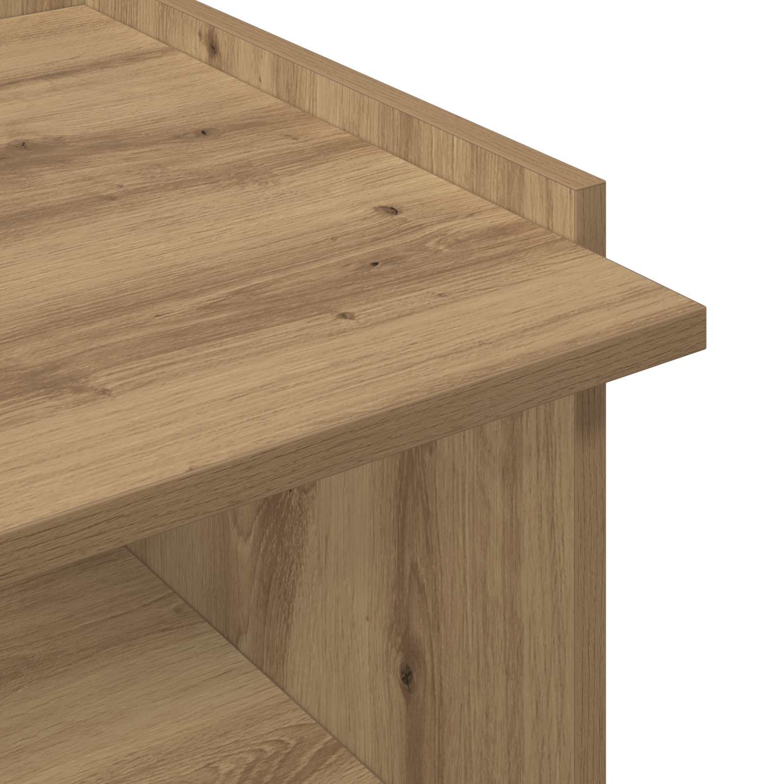 Couchtisch Artisan-Eiche 90 x 50 x 33 cm Holzwerkstoff