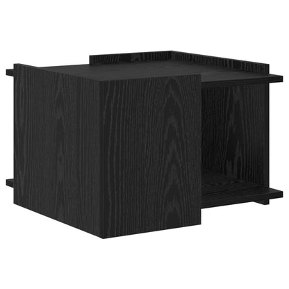 Couchtisch Schwarz Eichen-Optik 50,5 x 50 x 33 cm Holzwerkstoff