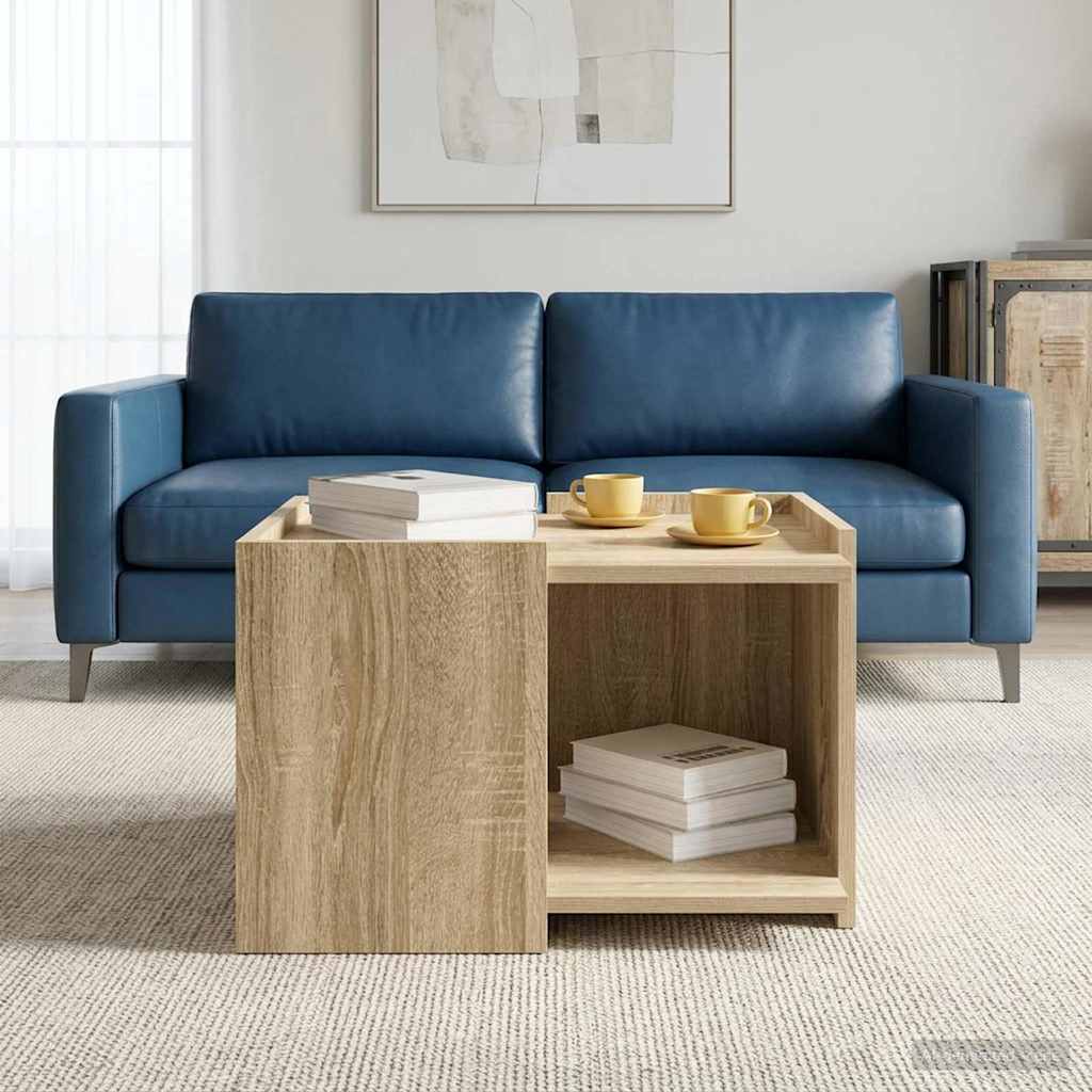 Couchtisch Sonoma-Eiche 50,5 x 50 x 33 cm Holzwerkstoff